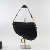 Christian Dior Medium Saddle Black
